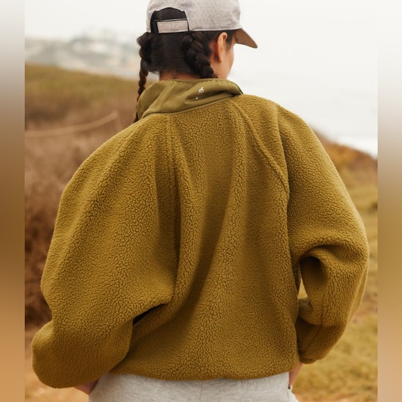 Free People Hit The Slopes Fleece Jacket - Picture 5 of 7